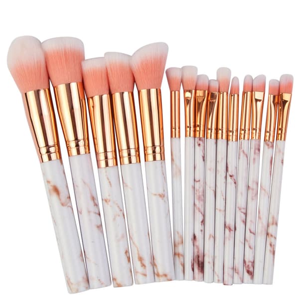 15 st Patie-Minerals Makeup Kosmetiska Borstar