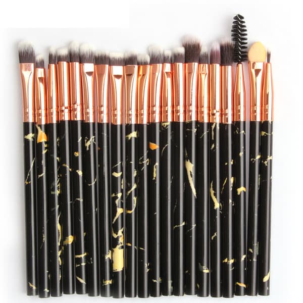 20 st Patie-Minerals Makeup Kosmetiska Borstar
