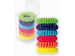 TOP CHOICE Eraser Ornaments WIRE 6 colors x 1pc