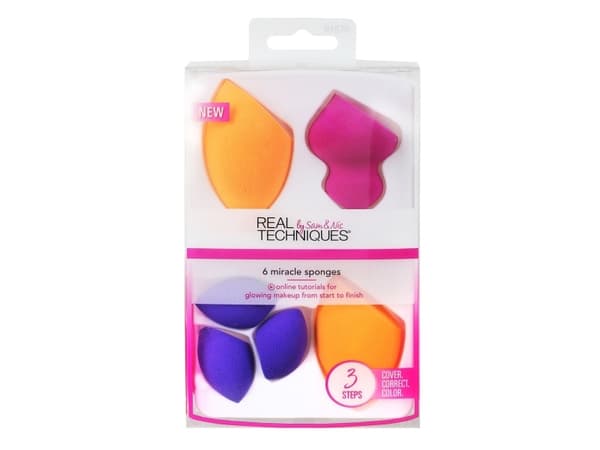 Real Techniques Miracle Sponges 6pcs Set