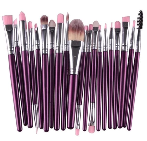 KABUKI Sminkborstset med 20 borstar - ORIGINAL -