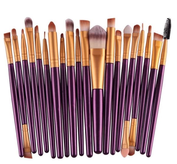 KABUKI Sminkborstset med 20 borstar - ORIGINAL -