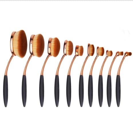 PRO HD Oval Sminkborst Set