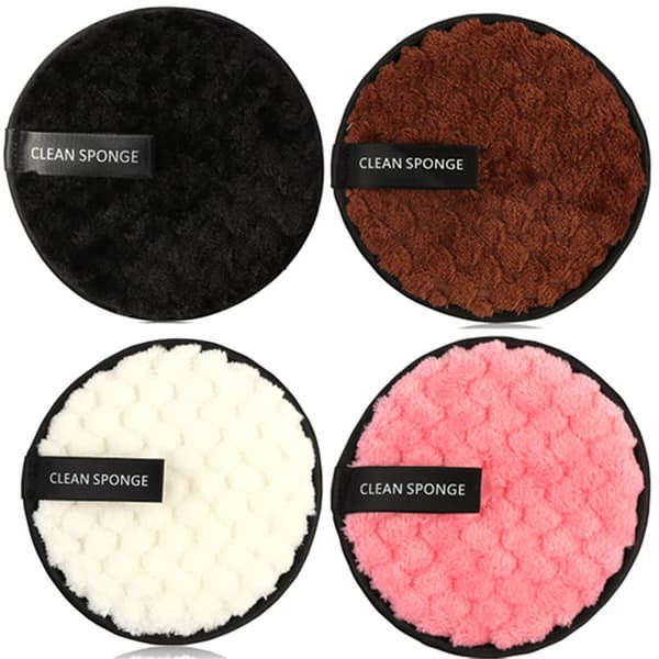 Sminkkudde i Mikrofiber Mjuk och Smidig