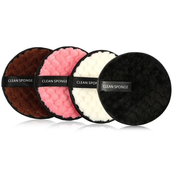 Sminkkudde i Mikrofiber Mjuk och Smidig