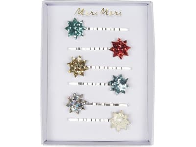 Meri Meri Glitter Star Hair Slides