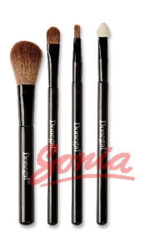 DONEGAL FOR MAKEUP KIT brushes (4 pcs) (4023)