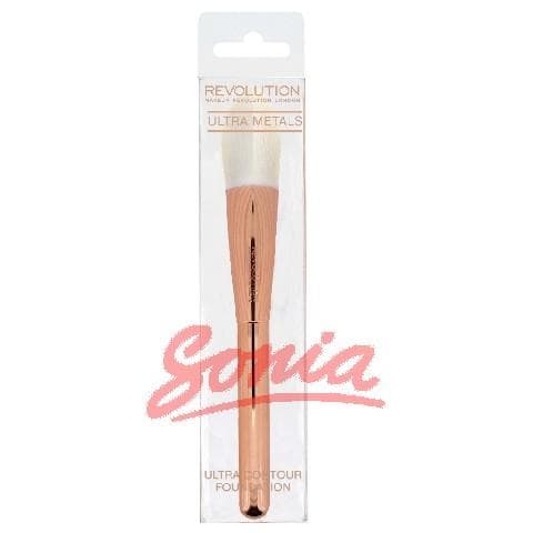 Makeup Revolution Ultra Metals brush for face modeling Contour Foundation F302 1pc