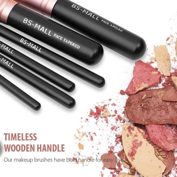 BS01 - BS-MALL 14 st. eksklusive Makeup / makeup børster av beste kvalitet