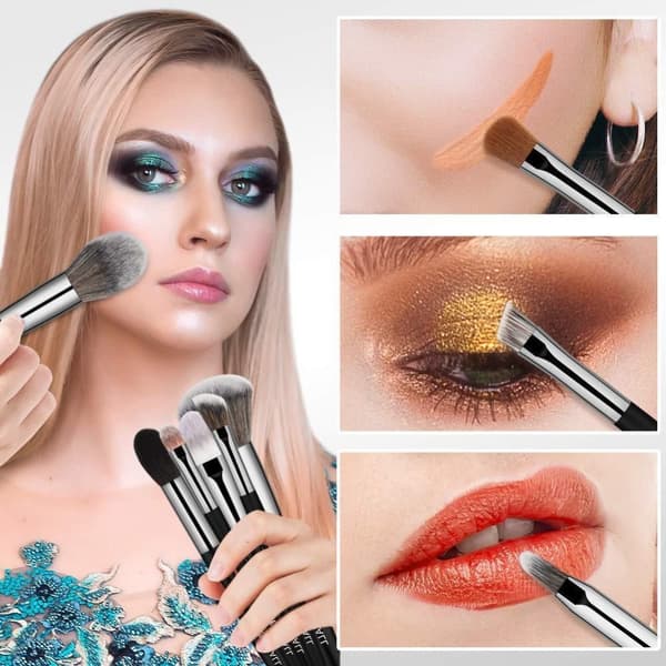 BS07 - BS-MALL 14 st. eksklusive Makeup / makeup børster av beste kvalitet