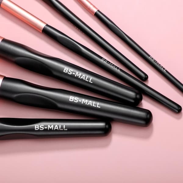 BS12 - BS-MALL 16 st. eksklusive Makeup / makeup børster av beste kvalitet
