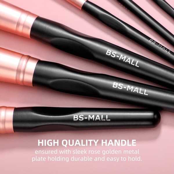 BS12 - BS-MALL 16 st. eksklusive Makeup / makeup børster av beste kvalitet