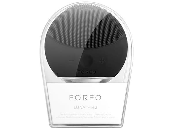 Foreo Luna Mini 2, Sykkivä, Musta, Universaali, Silikoni, Akku, Sisäinen