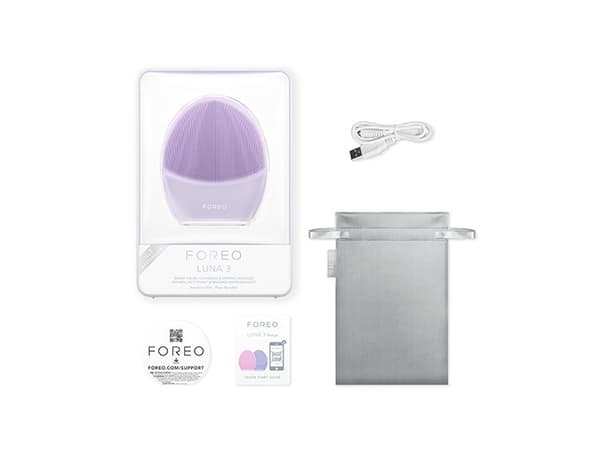 FOREO_Luna3 Smart Facial Cleansing &amp; Firming Massage For Sensitive Skin firming massager for sensitive skin