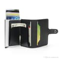 Miniatyrbild 4 av 5: PopUp Smart card holder pushes forward 8 cards RFID-NFC Secure - Black