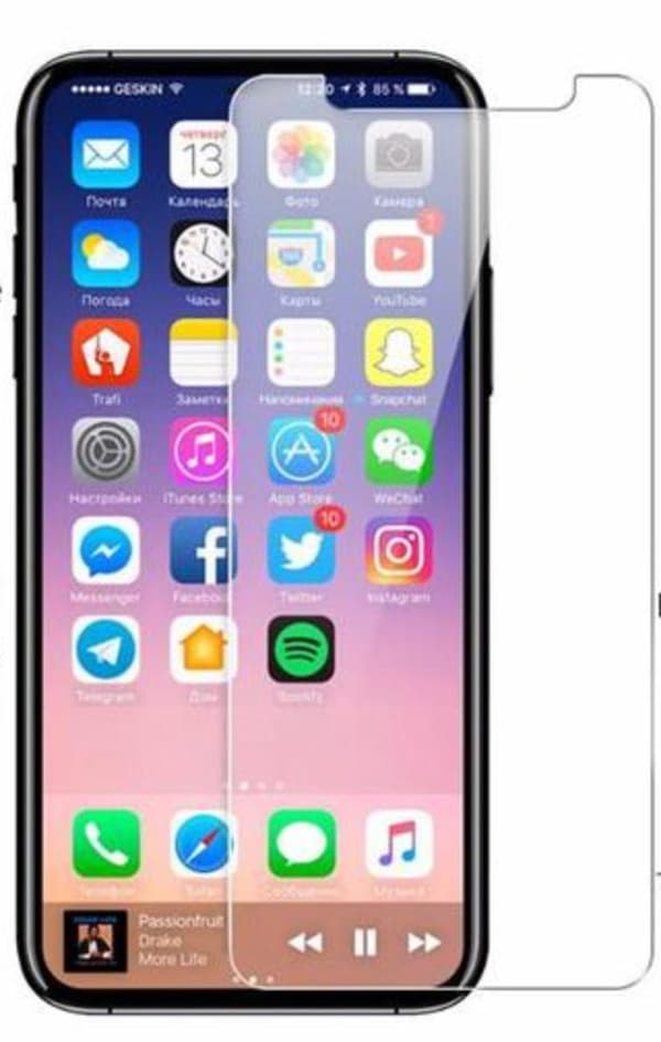 New 10D Dust-Proof Full Coverage Tempered Glass iPhone 11 Pro