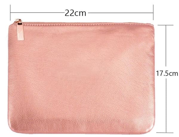 15 pcs Professional makeup brushes with practical bag (Pink)