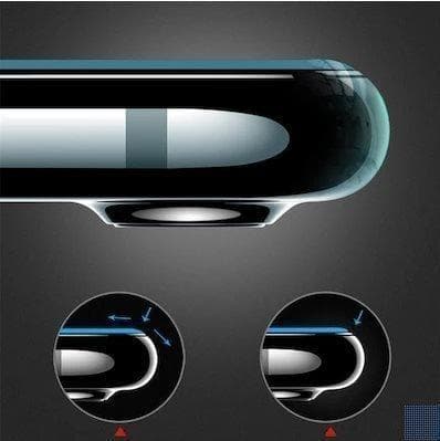 New 6D Dust-Proof Full Coverage Tempered Glass iPhone XS Max