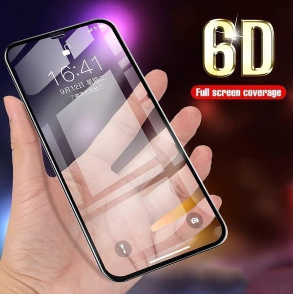 New 6D Dust-Proof Full Coverage Tempered Glass iPhone XS Max