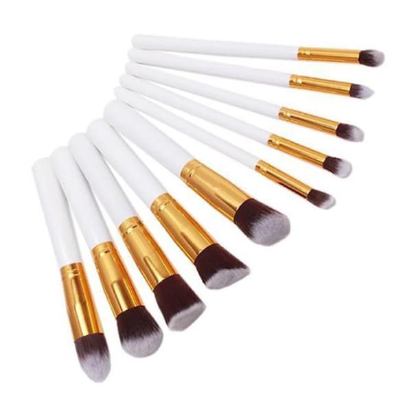10x Professional Makeup Brushes