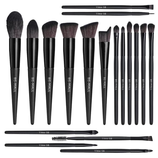 BS19 - BS-MALL 18 st. eksklusive Makeup / makeup børster af bedste kvalitet