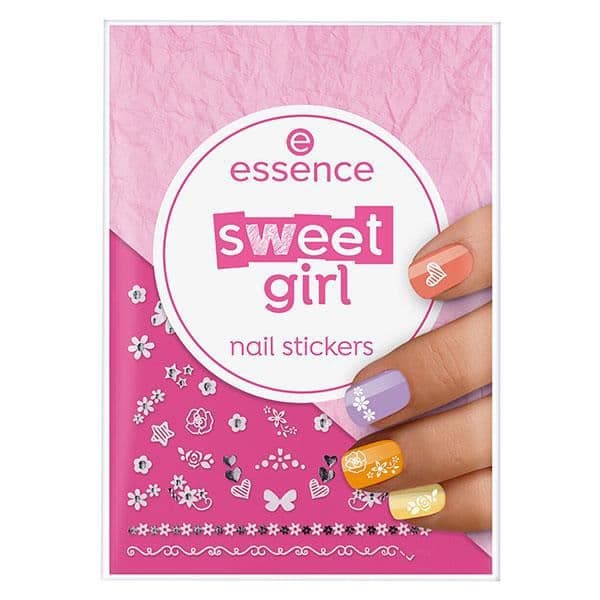 Essence Nail Art Stickers för Nails Sweet Girl 28 enheter
