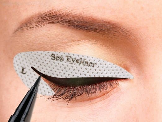 INF Maler for eyeliner / øyenskygge 4 ark