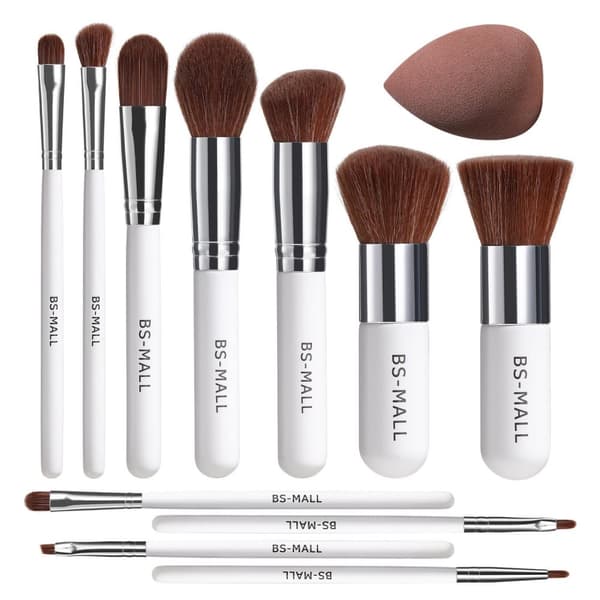 BS25 - BS-MALL 11 st. eksklusive Makeup / makeup børster av beste kvalitet
