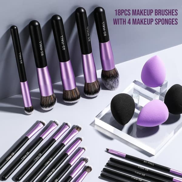 BS25 - BS-MALL 11 st. eksklusive Makeup / makeup børster af bedste kvalitet