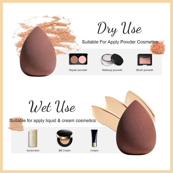 BS26 - BS-MALL 15 st. eksklusive Makeup / makeup børster af bedste kvalitet