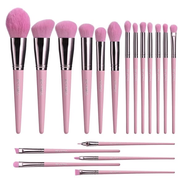 BS27 - BS-MALL 18 st. eksklusive Makeup / makeup børster af bedste kvalitet