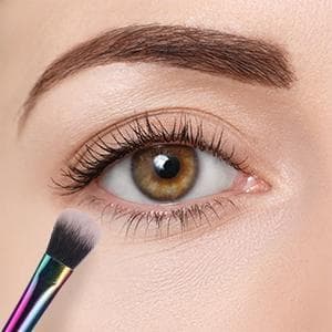 BS27 - BS-MALL 18 st. eksklusive Makeup / makeup børster av beste kvalitet