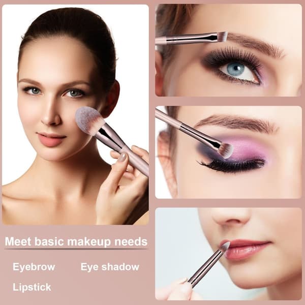 BS28 - BS-MALL 12 st. eksklusive Makeup / makeup børster af bedste kvalitet