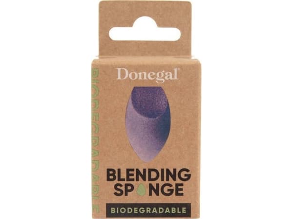 DONEGAL Biologisk nedbrytbar sminkesvamp - lilla (4348) 1stk