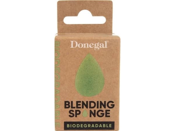DONEGAL Biologisk nedbrytbar sminkesvamp - grønn (4347) 1stk