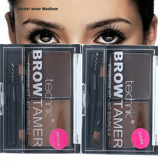 Technic Brow Tamer Kit *Medium Brown*-Brush+Wax+Powder