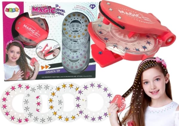 LeanToys Smycken Hårstycke Diamanter Applicator