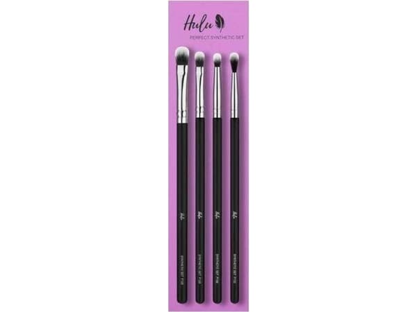 HULU_SET Synthetic set of 4 eye area makeup brushes