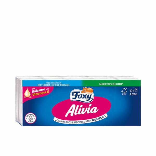 Lommetørklær Foxy Alivia 10 x 9 uds