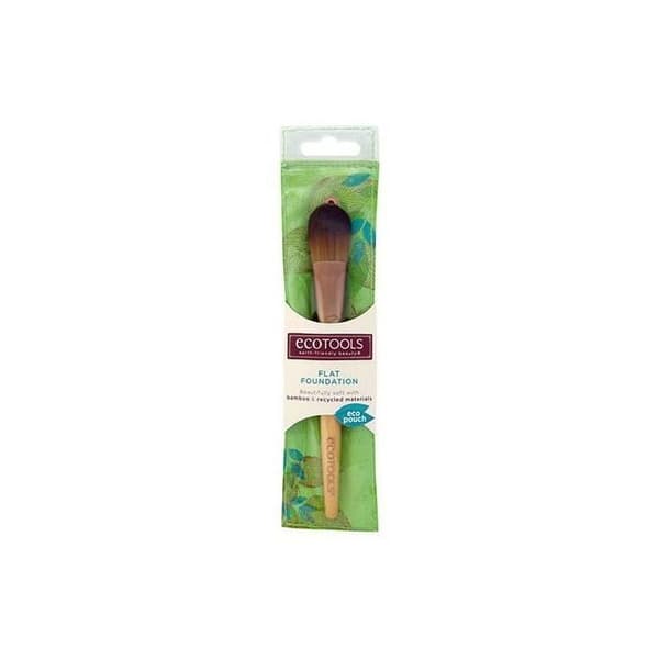 EcoTools Foundation platt borste - bambu &amp; återvunnet material