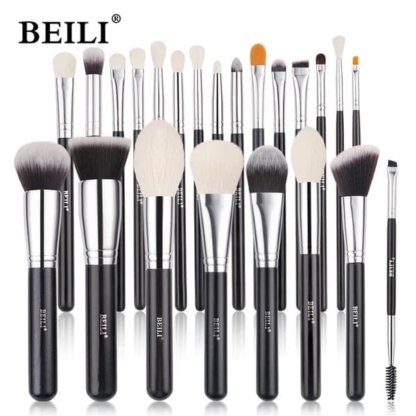 Meikkisivellinsetti, ammattimainen sekoitus, kulmakarva viuhka, B-23PCS