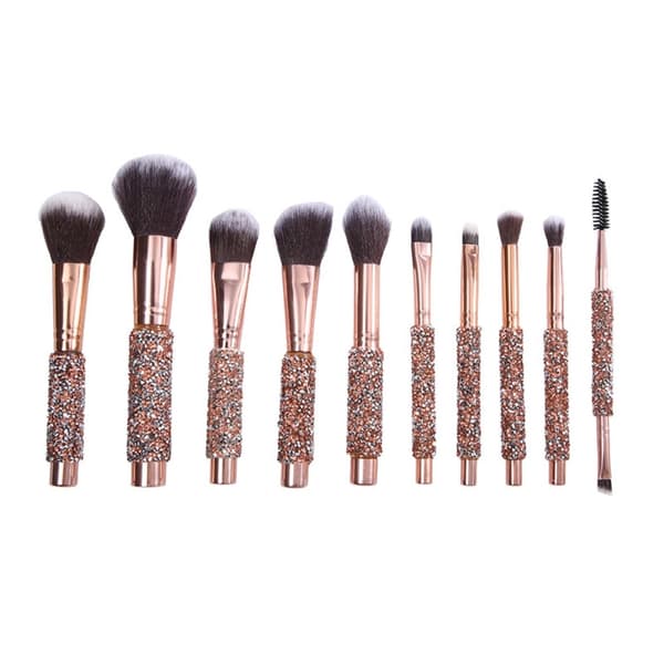 10 st Concealer Blending Blusher Brush makeup Ögonskugga smink