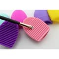 Miniatyrbild 4 av 4: Kingwing® 1 stycke silikon kosmetisk rengöring Makeup Brush Gel Cleanser Tool Slumpmässig färgtvätt