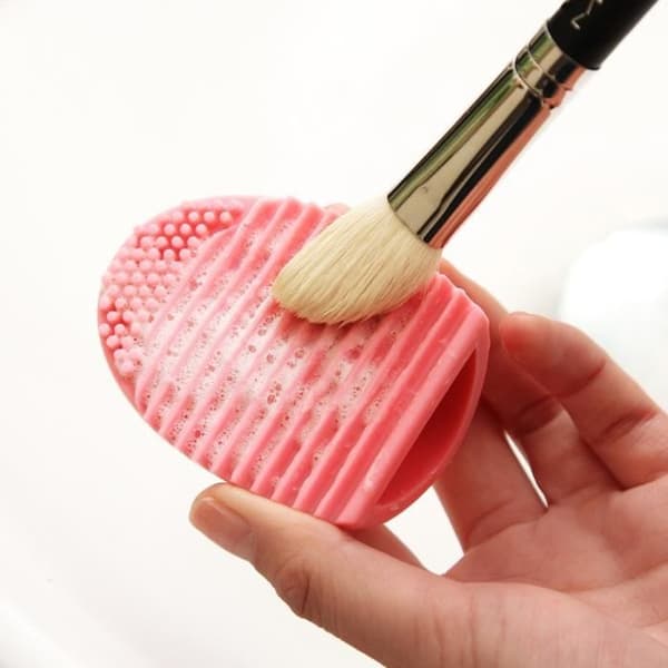 Silikon Brushegg Makeup Brush Wash Cleansing Glove Scrubber Board Cosmetic-Foundation Cleansing Tool