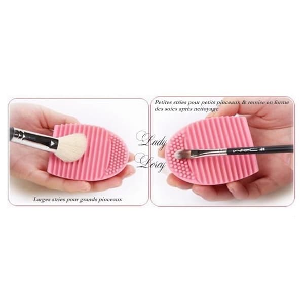 Brush Egg Fuchsia - Rengöringstillbehör för sminkborste