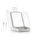 Miniatyrbild 11 av 11: 3-i-1 fällbar LED-spegel med sminkorganisator Panomir InnovaGoods