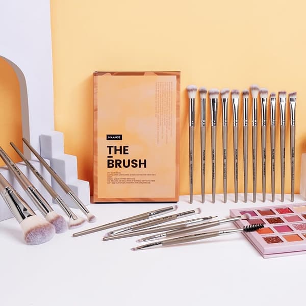 20st fiber ögonskuggsborste Basic Blusher Eyebrow Makeup Smink
