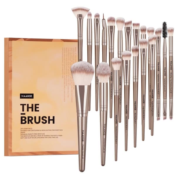 20st fiber ögonskuggsborste Basic Blusher Eyebrow Makeup Smink