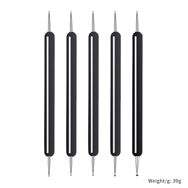 INF 5-delt rhinestone plukkepenner