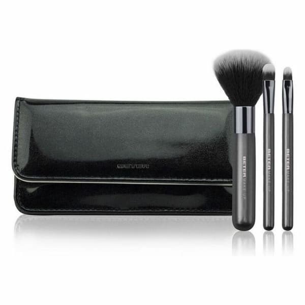 Sæt med Makeup Børster Beter 110380 4 Dele